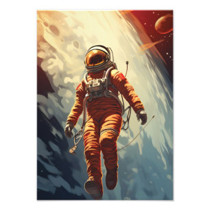 Foto Viagem do Espaço Astronauta
