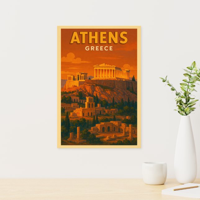 Foto Viagem Retro Atenas Grécia (Criador carregado)