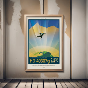 Foto Viagem Sci-Fi Ad, Planeta HD 40307g