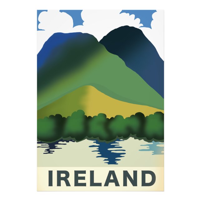 Foto Viagens vintage da Irlanda (Frente)