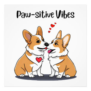 Foto Vibes Corgis Apaixonados