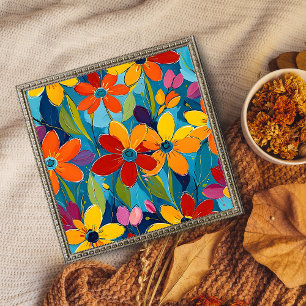 Foto Vibrant Floral Extravaganza