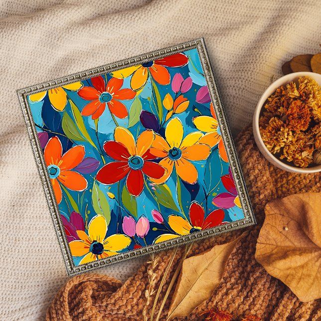 Foto Vibrant Floral Extravaganza (Criador carregado)