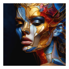 Foto Vidro Estido - Harmonia Em Vidro E Pele