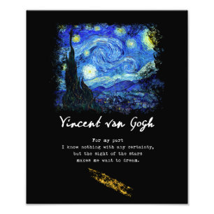 Foto Vincent van Gogh. Arte do poema da pintura da