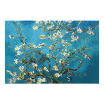 Vincent van Gogh, árvore de amendoeira em flor. Vi