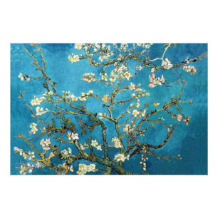 Foto Vincent van Gogh, árvore de amendoeira em flor. Vi