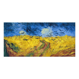 Foto Vincent van Gogh - Campo de Trigo com Corvos