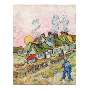 Foto Vincent van Gogh - Casas e Figura