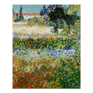 Foto Vincent van Gogh - Jardim de Flores