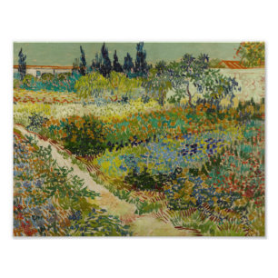 Foto Vincent van Gogh - Jardim em Arles