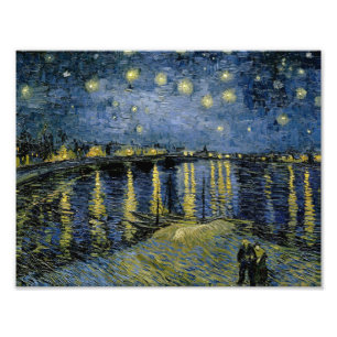 Foto Vincent van Gogh - Noite Estrelada