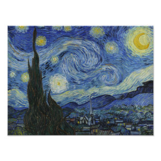 Foto Vincent van Gogh - Noite Estrelada
