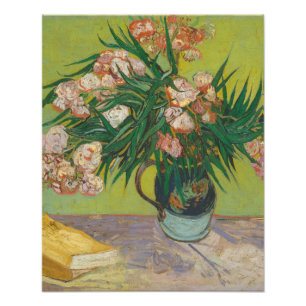 Foto Vincent Van Gogh Oleander pintura em flor