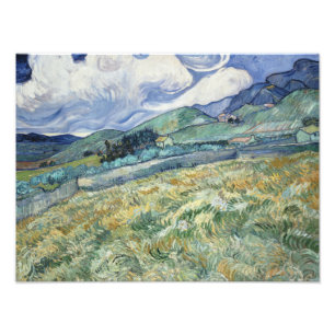 Foto Vincent van Gogh - Paisagem de Saint-Remy