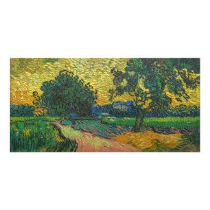 Foto Vincent van Gogh - Paisagem em Twilight