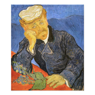 Foto Vincent Van Gogh - Retrato do Doutor Paul Gachet