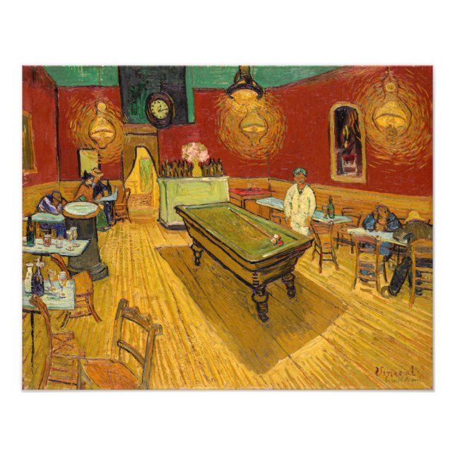 Foto Vincent van Gogh - The Night Cafe (Frente)