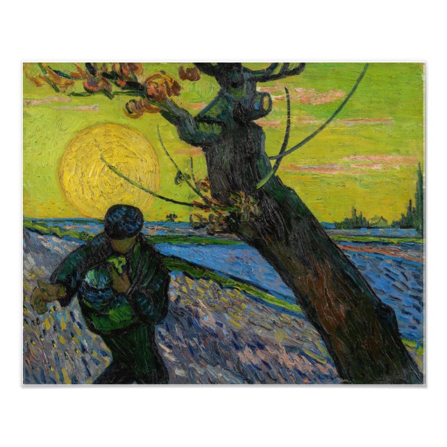 Foto Vincent van Gogh - The Sower (Frente)