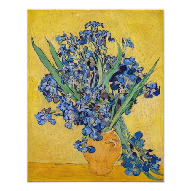 Foto Vincent van Gogh - Vase com irlandeses (Frente)