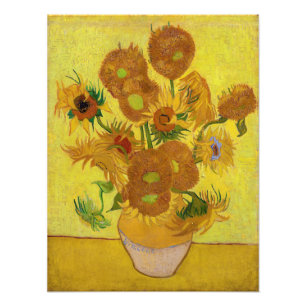 Foto Vincent van Gogh - Vaso com Quinze Girassóis