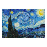Vincent Van Gogh's The Starry Night (1889)