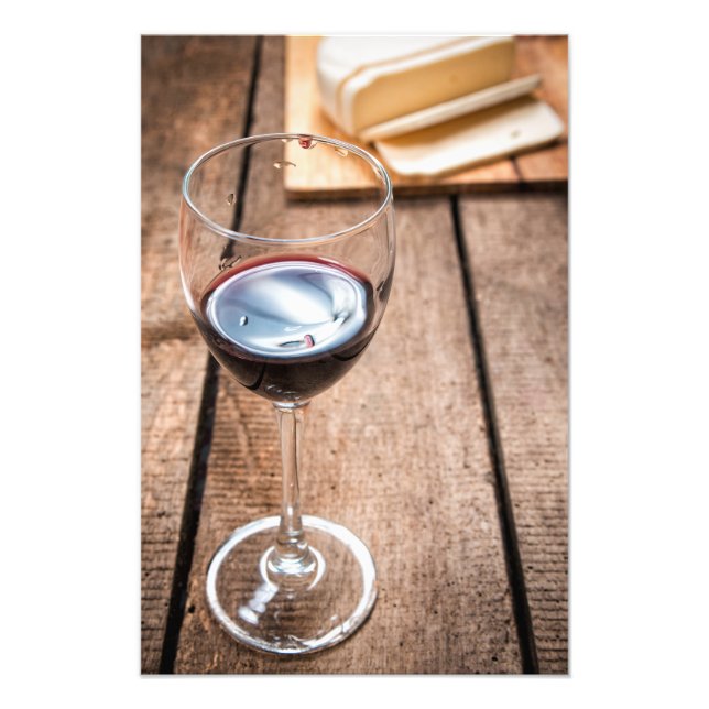Foto Vinho e queijo (Frente)