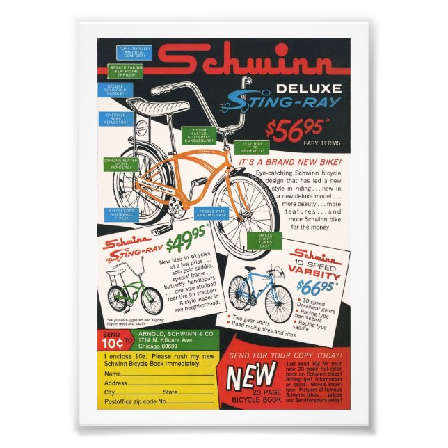 Foto Vintage Bike Ad (Frente)