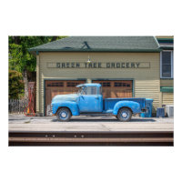 Vintage Blue Chevy