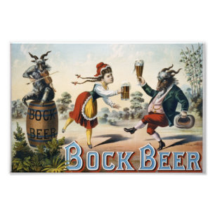 Foto Vintage Bock Beer