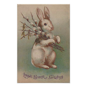 Foto Vintage Easter Bunny Rabbit