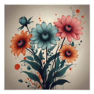 Foto Vintage Floral Dreams