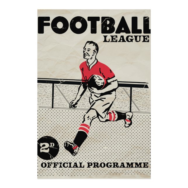 Foto Vintage Futebol (Frente)