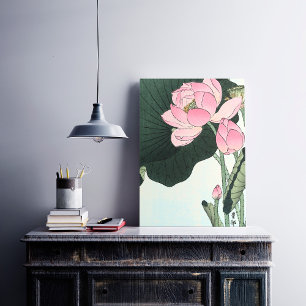 Foto Vintage Japonês Fine Art Lotus Flower