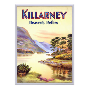 Foto Vintage Killarney Irlanda Heaven's Reflex Viagem P