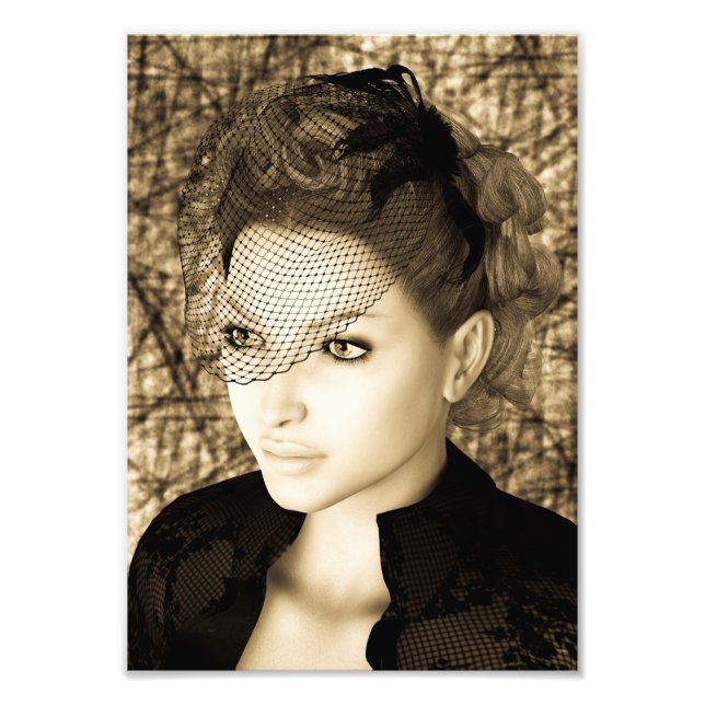 Foto Vintage Lady (Frente)