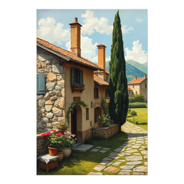 Foto Vintage Landscape (Frente)