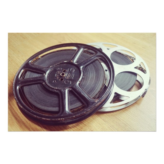 Foto Vintage Movie Reel (Frente)