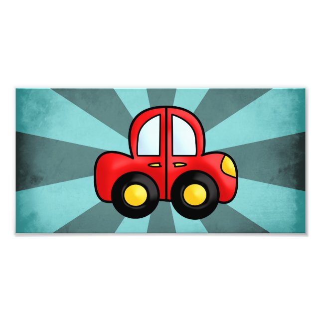 Foto Vintage red car (Frente)