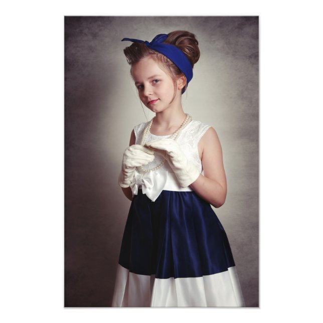 Foto Vintage retro girl (Frente)