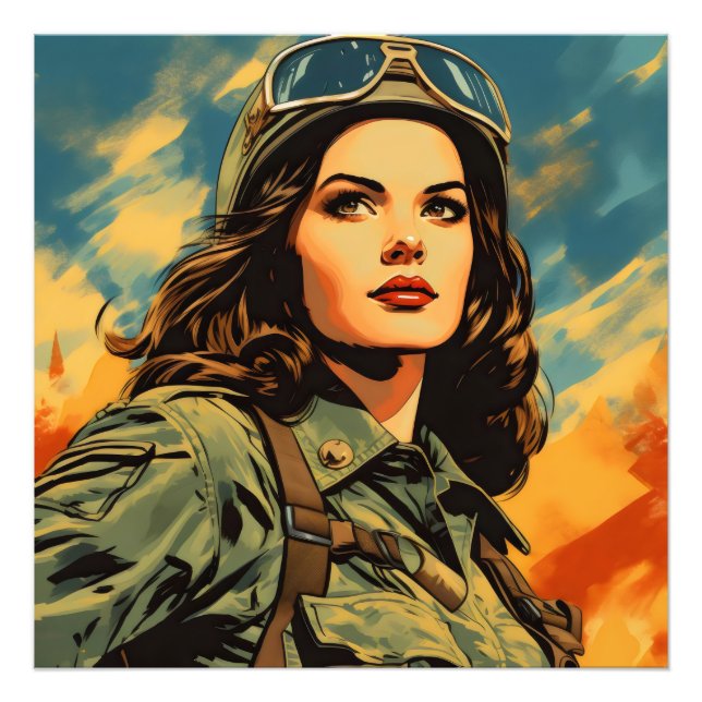 Foto Vintage Soldier Vintage Sci-Fi (Frente)