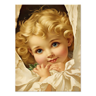 Foto Vintage Victorian Style Angel Illustration Amy