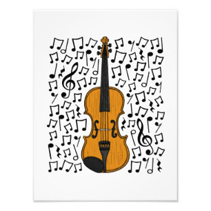 Foto Violin Musical Notes Violinista Professora de Músi