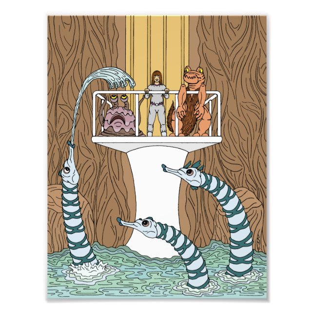 Foto Visitando a Piscina dos Piptrixons (Frente)