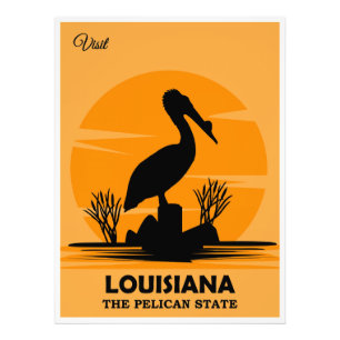 Foto Visite Louisiana, O Estado do Pelicano,