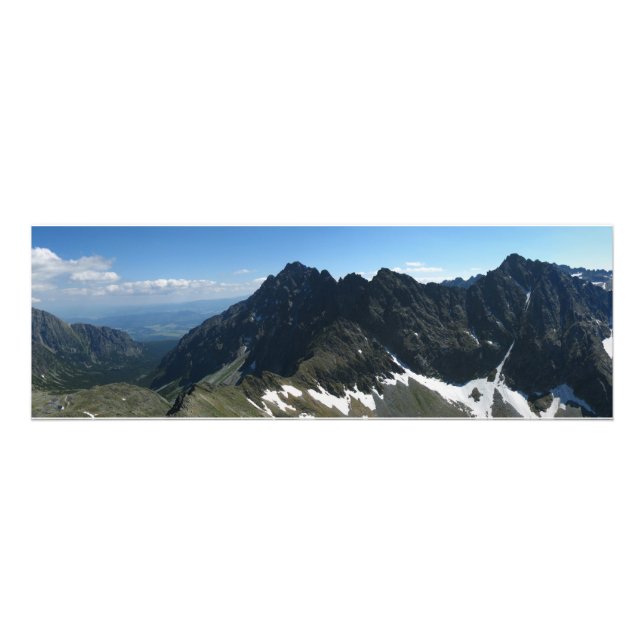 Foto Vista da Passagem de Koprowa, Tatras (Frente)