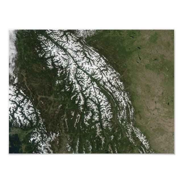 Foto Vista das Montanhas Rochosas (Frente)