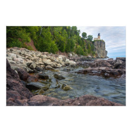 Foto Vista Distante do Farol de Rocha Dividida