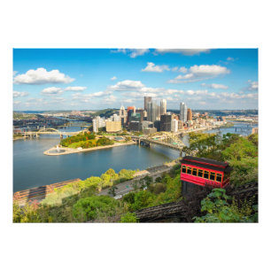 Foto Vista Incline do Pittsburgh Pensilvânia Duquesne