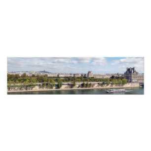 Foto Vista panorâmica de Paris do terraço do Museu d'Or